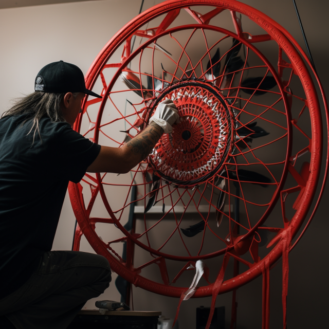 to clean a dreamcatcher