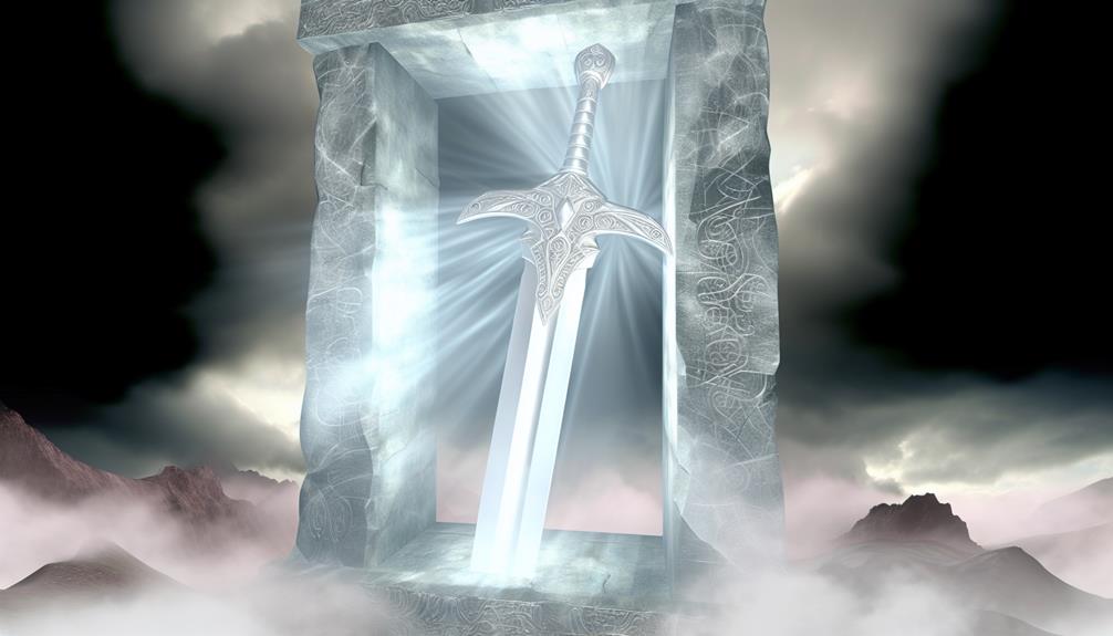 mysterious sword of legend